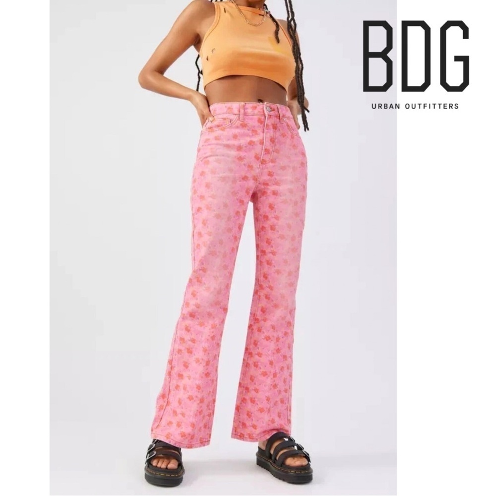 NWOT Urban Outfitters | BDG HR Flare Floral Jean